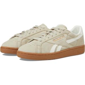 imageReebok Womens Club C Grounds UK SneakerClassic BeigeChalkGum