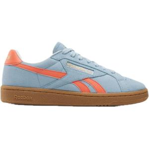 imageReebok Womens Club C Grounds UK SneakerSoft BlueSupercharged CoralGum