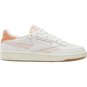imageReebok Womens Club C Revenge Vintage SneakerChalkBleached PeachSunkissed Orange