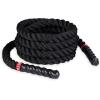 imageReebok 18 ft Battle Rope 15quot Thick Exercise Rope for Home Gym Workout AntiSlip Handles for Strong Grip Battle Ropes for Core Strength Muscles Building ampamp More Workout Equipment for Men ampamp Women