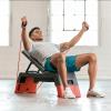imageReebok Fitness Adjustable Weight Bench and Workout Deck Multipurpose Fitness Home Gym Bench for All Types of Training 20 Bench ConfigurationsRed