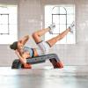 imageReebok Fitness Adjustable Weight Bench and Workout Deck Multipurpose Fitness Home Gym Bench for All Types of Training 20 Bench ConfigurationsRed