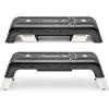 imageReebok Fitness Adjustable Weight Bench and Workout Deck Multipurpose Fitness Home Gym Bench for All Types of Training 20 Bench ConfigurationsWhite