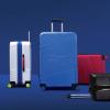 imageReebok Go Collection 20 Inch Hard Shell Spinner Carry On Luggage for Airplanes ABSPC Hardside Suitcase with 360Degree Spinner Wheels Retractable Handle Airline Approved BlueBlue