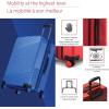 imageReebok Go Collection 20 Inch Hard Shell Spinner Carry On Luggage for Airplanes ABSPC Hardside Suitcase with 360Degree Spinner Wheels Retractable Handle Airline Approved BlueRed