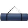 imageReebok Pro 10mm ExtraThick Yoga Mat 72quot x 24quot with Easy Carry Strap Large NonSlip Exercise Mat with Ridged Base for Home Workout Pilates Floor Exercises ampamp Outdoor TrainingNavy