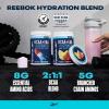 imageReebok ReeCover BCAA  EAA  Electrolytes  8g EAAs 5g BCAAs Hydration Matrix  Muscle Recovery Strength  PostWorkout Support  30 Servings  Rocket Moon PopRocket Moon Pop
