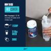 imageReebok ReeCover BCAA  EAA  Electrolytes  8g EAAs 5g BCAAs Hydration Matrix  Muscle Recovery Strength  PostWorkout Support  30 Servings  Rocket Moon PopStrawberry Lemonade