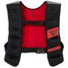 imageReebok Weighted Vest  Premium Material Adjustable Fit Reflective Elements for FullBody Workouts Strength Training and RehabilitationBlack