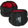 imageReebok Wrist and Ankle Weights 2 x 1 lb and 2 x 2 lb Polyester ampamp Spandex Black Classic Style Ideal for Walking Exercise Strength Training Gym ampamp MoreBlack