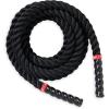 imageReebok 18 ft Battle Rope 15quot Thick Exercise Rope for Home Gym Workout AntiSlip Handles for Strong Grip Battle Ropes for Core Strength Muscles Building ampamp More Workout Equipment for Men ampamp Women
