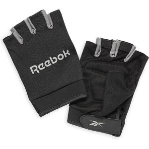 imageReebok Classic Fingerless Gloves Lightweight Fitness ampamp Weight Lifting Gloves for TrainingBlackGrey