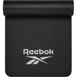 imageReebok Pro 10mm ExtraThick Yoga Mat 72quot x 24quot with Easy Carry Strap Large NonSlip Exercise Mat with Ridged Base for Home Workout Pilates Floor Exercises ampamp Outdoor TrainingBlack