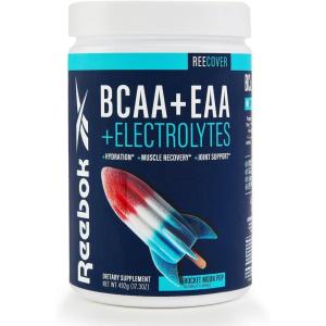 imageReebok ReeCover BCAA  EAA  Electrolytes  8g EAAs 5g BCAAs Hydration Matrix  Muscle Recovery Strength  PostWorkout Support  30 Servings  Rocket Moon PopRocket Moon Pop