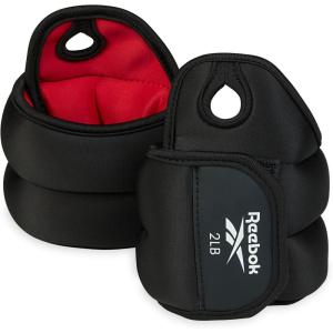 imageReebok Wrist Weights Wearable Weights with Thumb Loop for Arm Fitness Boxing Yoga Walking ampamp More Polyester Spandex Wrist Wraps Home Workout Essentials ampamp Gym Accessories for Women ampamp Men2 Lbs