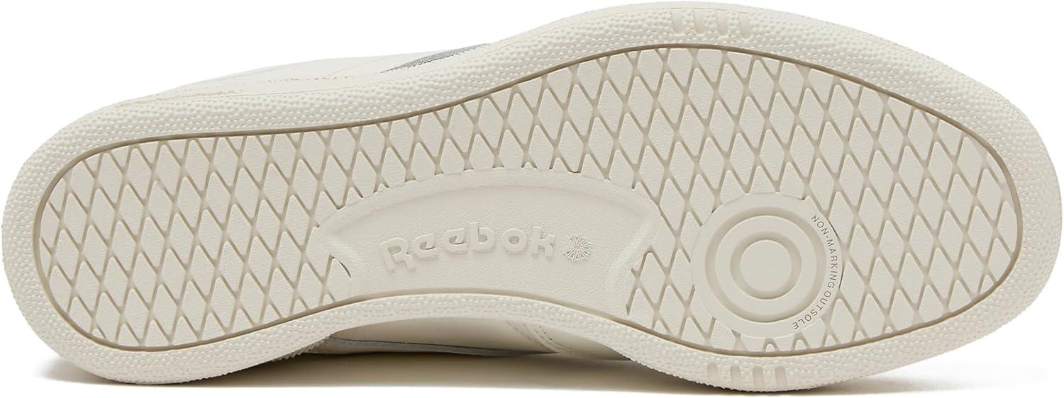 imageReebok UnisexAdult Club C 85 SneakerChalkNavyFlint Grey Metallic