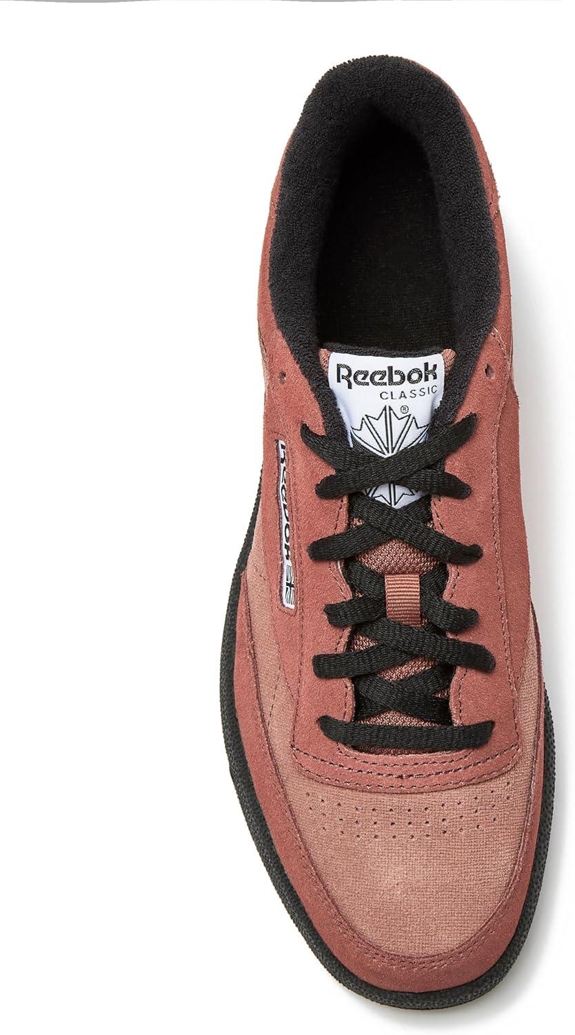 imageReebok UnisexAdult Club C 85 SneakerScortched EarthBlackWhite