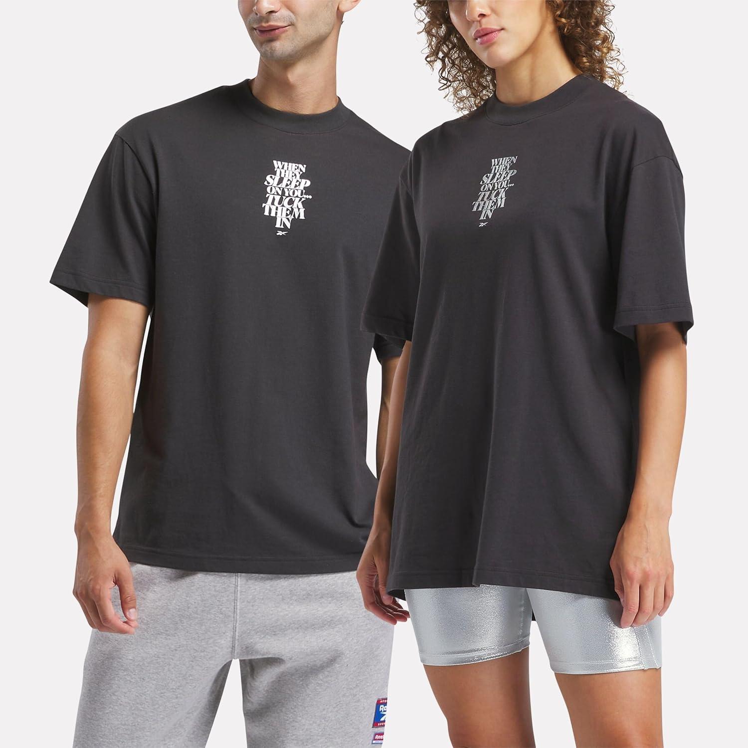 imageReebok Womens Angel Graphic TeeWashed Black