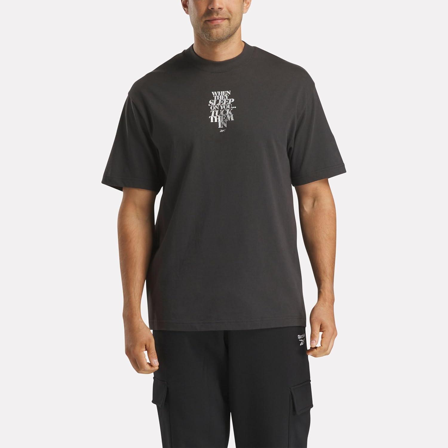 imageReebok Womens Angel Graphic TeeWashed Black