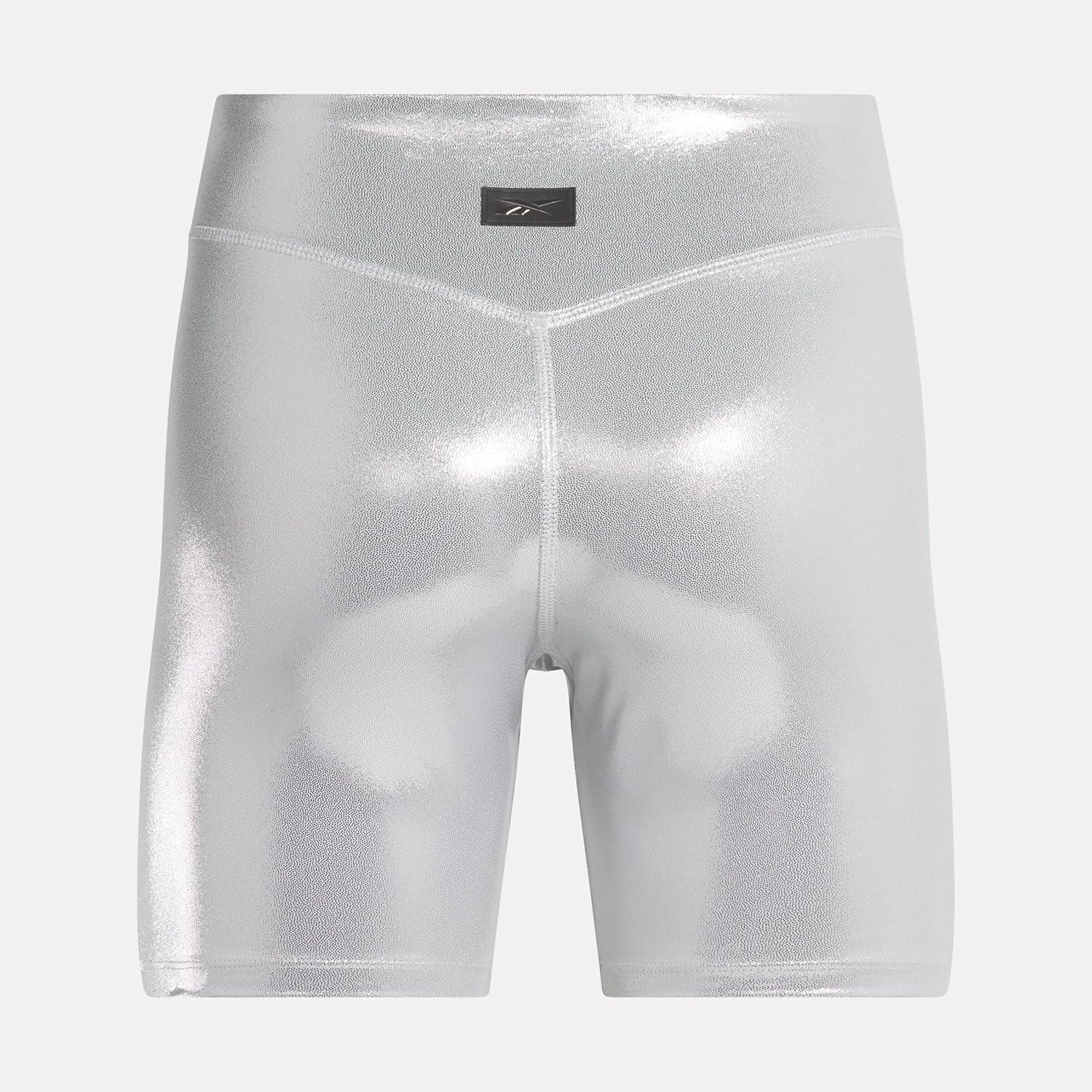 imageReebok Womens Angel Lux Bike ShortChrome Peyer Pantone