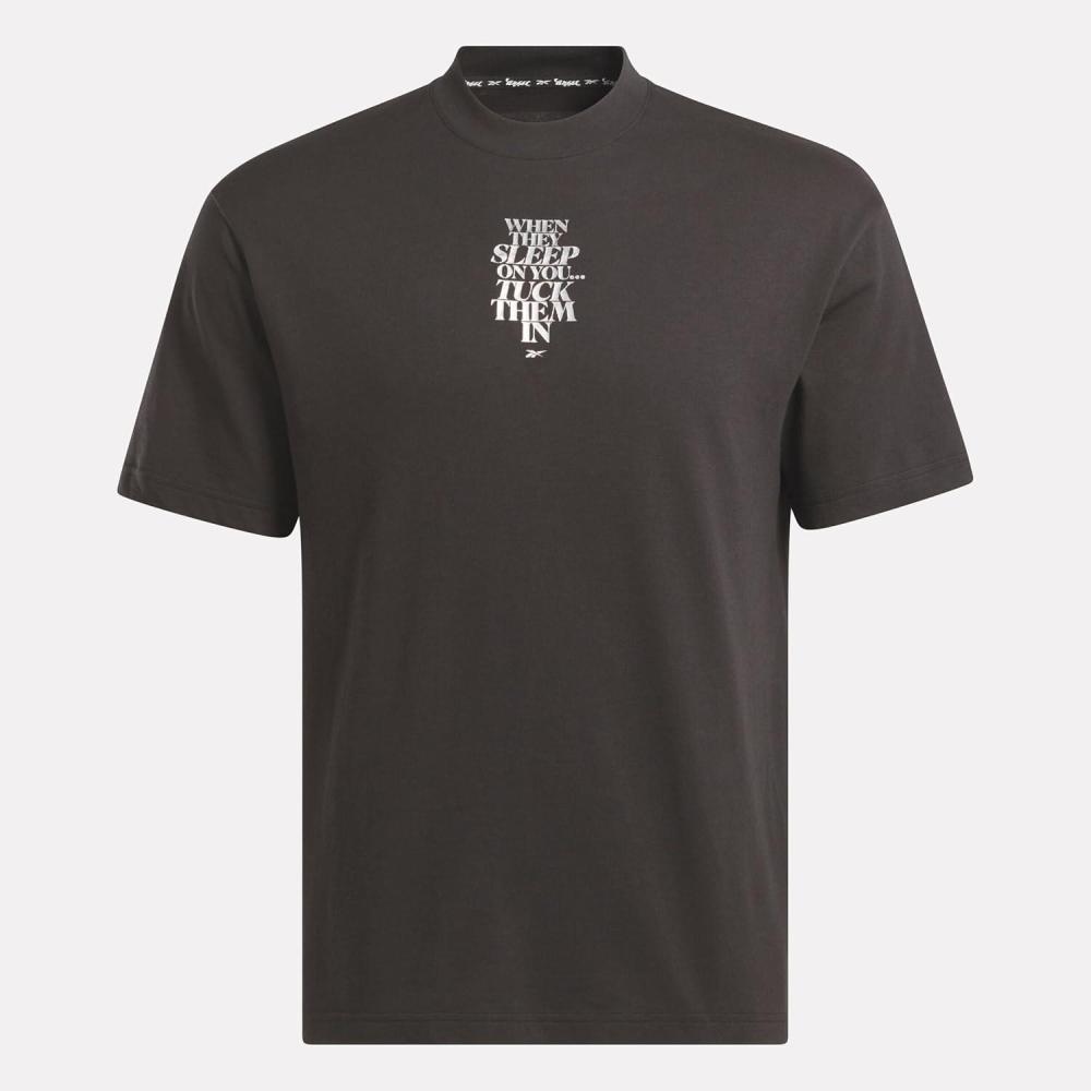 imageReebok Womens Angel Graphic TeeWashed Black