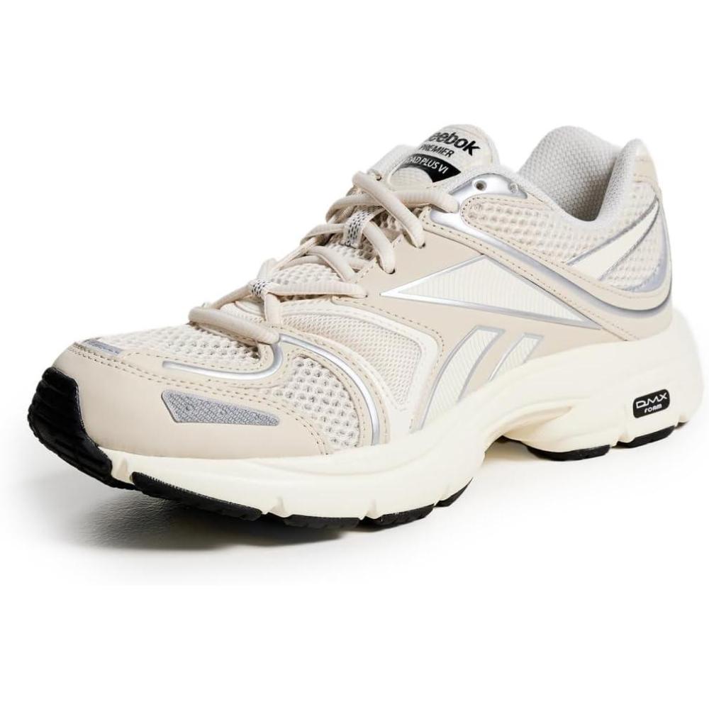 imageReebok Womens Premier Road Plus Vi SneakerBoneChalkSilver Metallic