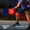 imageReebok  LED Pickleball Set HighBounce Outdoor Pickleballs with Precision 40 Hole Pattern Perfect for Night Time PlayRed