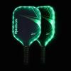 imageReebok  LED Pickleball Set for 2 Includes 2 Fiberglass Paddles with 5quot Cushion Grip and 2 LightUp Balls Perfect for Night Play RedGreen