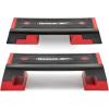 imageReebok Fitness Multipurpose Adjustable Aerobic and Strength Training Workout Step Platform for HIIT Cardio and General SessionsRed