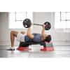 imageReebok Fitness Multipurpose Adjustable Aerobic and Strength Training Workout Step Platform for HIIT Cardio and General SessionsRed