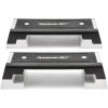 imageReebok Fitness Multipurpose Adjustable Aerobic and Strength Training Workout Step Platform for HIIT Cardio and General SessionsWhite