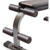 imageReebok Fitness Strength Training Bench with Wipeable Padding Nonslip Feet 330lb Weight Capacity Bench for Seated and Bridging ExercisesBlack  Reebok Ab Workout Bench