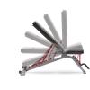 imageReebok Fitness Strength Training Bench with Wipeable Padding Nonslip Feet 330lb Weight Capacity Bench for Seated and Bridging ExercisesReebok Adjustable Incline Weight Bench