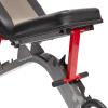 imageReebok Fitness Strength Training Bench with Wipeable Padding Nonslip Feet 330lb Weight Capacity Bench for Seated and Bridging ExercisesReebok Adjustable Incline Weight Bench