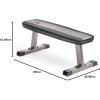 imageReebok Fitness Strength Training Bench with Wipeable Padding Nonslip Feet 330lb Weight Capacity Bench for Seated and Bridging ExercisesReebok Flat Weight Bench