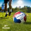imageReebok Recreational Soccer Ball Premium TPU Composite Leather Cover Soft Touch EVA Foam Backing Includes Pump ampamp Needle VR3K Series