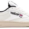 imageReebok UnisexAdult Club C 85 SneakerChalk Papwht Cblack