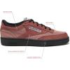 imageReebok UnisexAdult Club C 85 SneakerScortched EarthBlackWhite