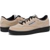 imageReebok UnisexAdult Club C 85 SneakerTapiocaBlackWhite