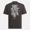 imageReebok Womens Angel Graphic TeeWashed Black