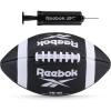 imageReebok Elite Recreational Football Official Size Composite Leather Innovative Soft Grip Technology Cushion Lining Includes Pump ampamp Needle VR4K Series VarsityVR3K Black Series Football