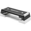 imageReebok Fitness Multipurpose Adjustable Aerobic and Strength Training Workout Step Platform for HIIT Cardio and General SessionsWhite