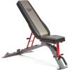 imageReebok Fitness Strength Training Bench with Wipeable Padding Nonslip Feet 330lb Weight Capacity Bench for Seated and Bridging ExercisesReebok Adjustable Incline Weight Bench
