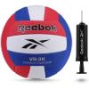 imageReebok Recreational Volleyball Official Size Performance Composite Ball Ultra Soft Feel Includes Pump ampamp Needle VR3K Series
