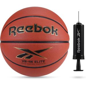 imageReebok Elite Basketball Official Size Composite Leather AntiSlip Grip Consistent Shape Retention Includes Pump ampamp Needle VR4K Series