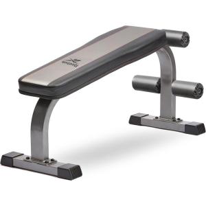 imageReebok Fitness Strength Training Bench with Wipeable Padding Nonslip Feet 330lb Weight Capacity Bench for Seated and Bridging ExercisesBlack  Reebok Ab Workout Bench