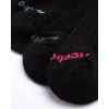 imageReebok Womens Athletic Socks  Performance Cushioned Low Cut Socks 6 PackAll Black