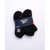 imageReebok Womens Athletic Socks  Performance Cushioned Low Cut Socks 6 PackAll Black