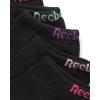 imageReebok Womens Athletic Socks  Performance Cushioned Low Cut Socks 6 PackBlack Multi