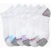imageReebok Womens Athletic Socks  Performance Cushioned Low Cut Socks 6 PackClassic White